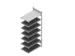 rayonnage pour classeurs,rayonnage suivant,HxlxP 2000x1010x635mm