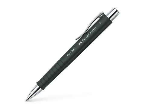 Balpen Faber-Castell Polyball M zwart