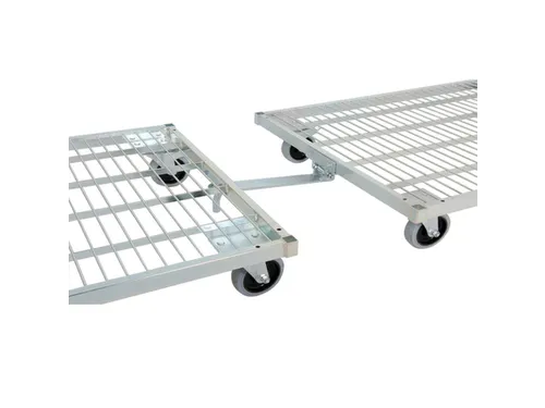dissel en koppeling,v. rolcontainer,L 390mm,ringdiameter 26mm