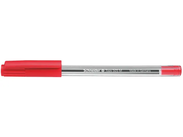 Balpen Schneider Tops 505 medium rood