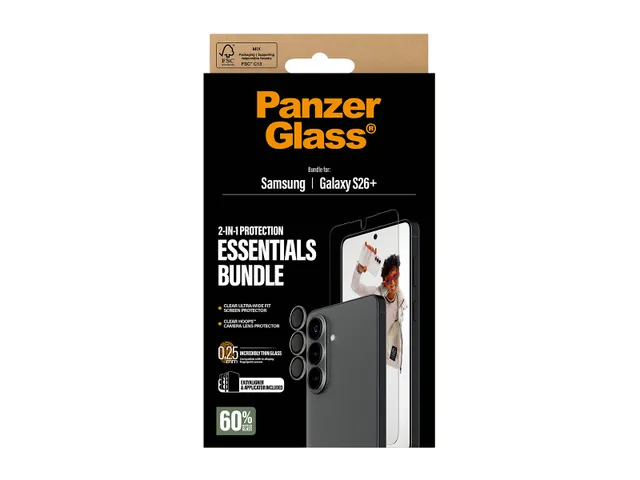 PanzerGlass Hoops 2-in-1 Bundle Samsung Galaxy S26+ | Ultra-Wide