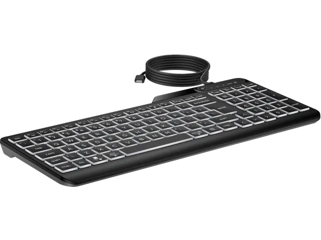 400 Backlit Toetsenbord AZERTY BE Met Kabel