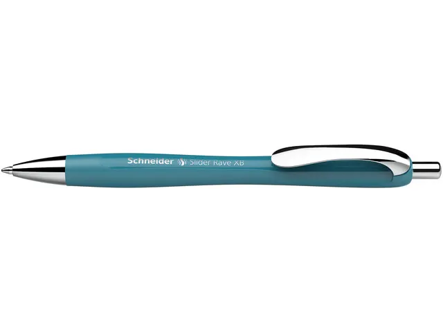 Stylo bille Slider Rave XB teal