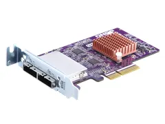 QNAP QXP-800ES-A1164, PCIe, Mini-SAS, Low-profile, PCIe 3.0, Blauw, NA