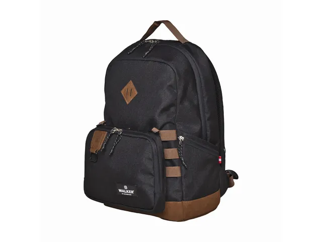 Rugtas Walker Pure Duo Black Concept inclusief laptoptas