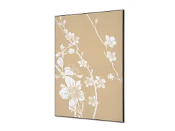 Wanddecoratie Textiel Set A1 Japanse Bloesem Beige