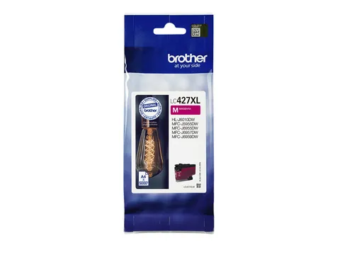 Inktcartridge Brother LC-427XLM rood