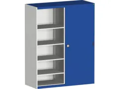 schuifdeurkast 2000x1600x650mm stalen scheidingswand Ral7035 Ral5010