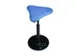Siège assis-debout 570x770mm Assise mobile triangulaire Tissu Bleu