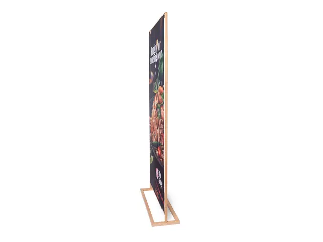 Banner Stand Rustiek 85x200cm Beukenhout Frame