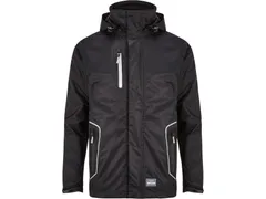 Werkjas Trojan 3-in-1 zwart waterdicht L