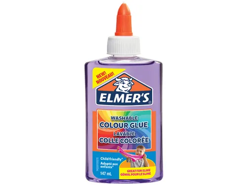 Kinderlijm Elmer's transparant paars