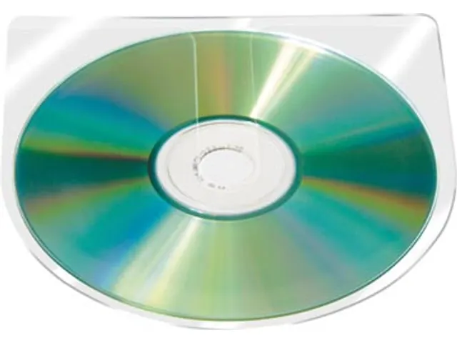 CD Hoes Met Flap Zelfklevend PP 10 Stuks