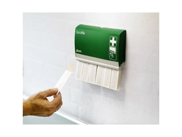 Plum QuickFix pleisterdispenser Navulling 30 elastische pleisters XL