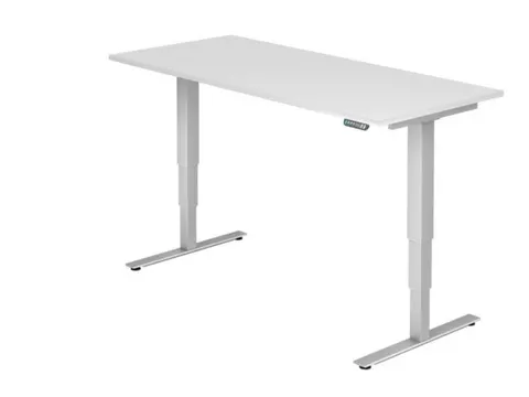 bureau assis-debout à régl. de haut. élec. HxlxP 630-1270x1800x800m