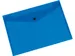 Documentenmap A4 172 Micron Drukknopsluiting Blauw