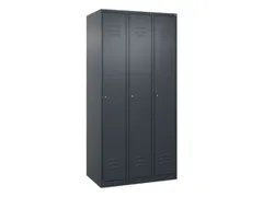 locker voor scheiding van kleding,HxBxD 1850x900x500mm,3vak