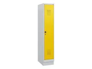 schoollocker,HxBxD 1630x300x500mm,1vak,vak B 300mm,draaigrendel,sokkel - 2