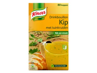 Drinkbouillon Knorr kip tuinkruiden 80 stuks - 1