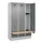 locker met bank,HxBxD 1950x1200x815mm,3vak,vak B 400mm,cilinderslot