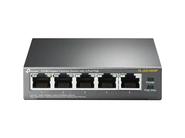 5-Poorts Gigabit Desktop Switch with 4-Ports PoE