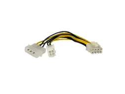 15 cm 4-Pin naar 8-Pin EPS Voedingsadapter met LP4 - F/M