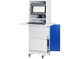 Computerkast 1725x975x610mm Verrijdbaar Werkblad Monitorvak - 4