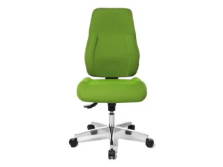 Bureaustoel,Synchroonmech.,Zitting Stof Groen - 1