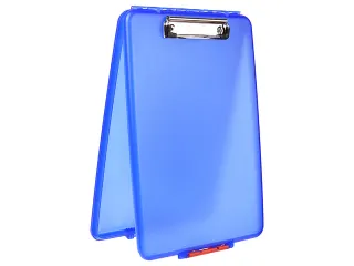 Klembord Seco A4 blauw met opbergvak slimline - 1