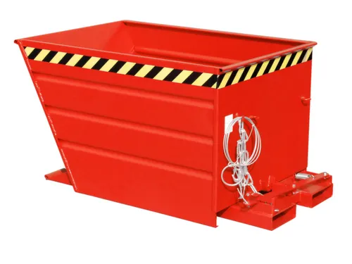 kiepbak,HxLxB 890x1440x1200mm,1,1m³,draagverm. 1500kg,RAL3000
