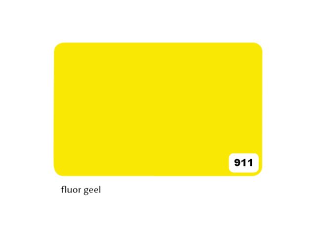 Etalagekarton Folia 48x68 cm 400gr Nr 911 Fluor Geel