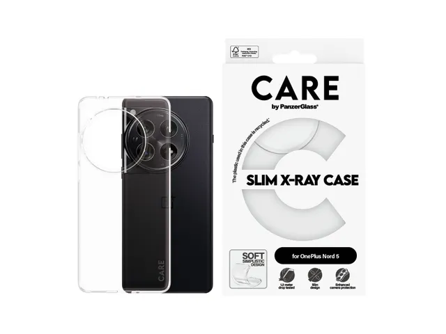 PanzerGlass CARE by X-Ray Case OnePlus Nord 5, Hoes, OnePlus, On