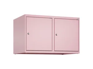 opzetkast,v. locker,2vak.,vak B 400mm,HxBxD 500x800x500mm,cilinderslot - 2