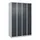 locker voor scheiding van kleding,HxBxD 1850x1200x500mm,4vak