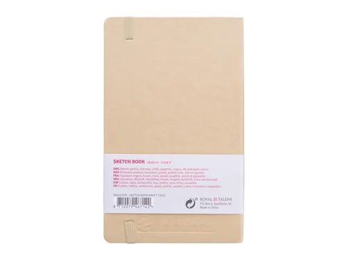 Schetsboek Talens Art Creation 80 witte vellen 140gr 130x210mm kraft