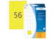 HERMA 2341 Universele etiketten 12x18mm Geel 1792 stuks