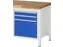 lade-/kastonderbouw,v. werkbank,HxBxD 620x580x650mm,1kast,2lade(n)