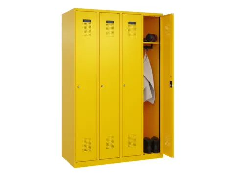 locker,HxBxD 1850x1200x500mm,4vak,vak B 300mm,cil.-slot