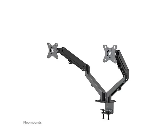 Monitorarm Full Motion 2 Schermen Tot 27 Inch Zwart DS70-700BL2