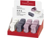 Puntenslijper Faber-Castell mini Harmony assorti 12 stuks in display