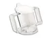 Beker HandyCup met deksel en grote handgrepen transparant