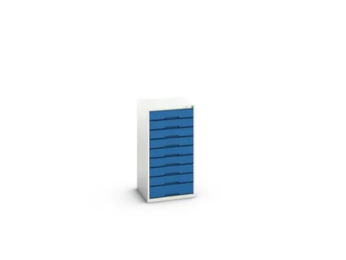 ladekast HxBxD 1000x525x550mm 9laden romp RAL7035 front RAL5010