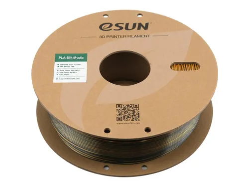 3D Filament 1.75mm 1KG PLA-Silk Mystic Gold Groen Zwart