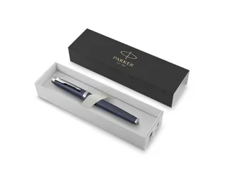 Vulpen Parker IM Matt Blue CT Finish Medium Blauwe inkt - 9
