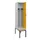 locker met bank,voor scheiding van kleding,HxBxD 2120x400x815mm,1vak