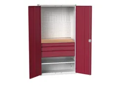 armoire modulaire HxlxP 2000x1050x550mm 1xtablette en acier 3tiroir(s)