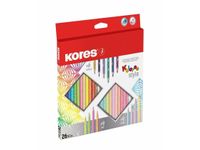 Kleurpotlood Kolores assorti/pk26