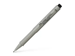Tekenpen Faber Castell Ecco Pigment 0.6Mm Zwart - 1