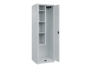 schoonmaakkast HxBxD 1850x600x500mm links 4vakken - 1