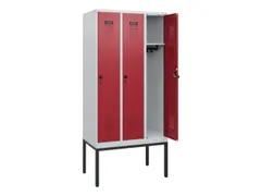 schoollocker,HxBxD 1950x900x500mm,3vak,vak B 300mm,draaigrendel